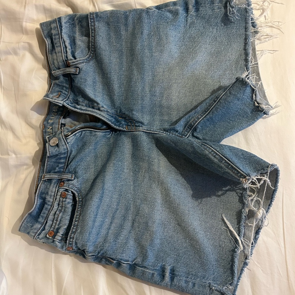 American Eagle Outfitters Light Blue Jean Shorts